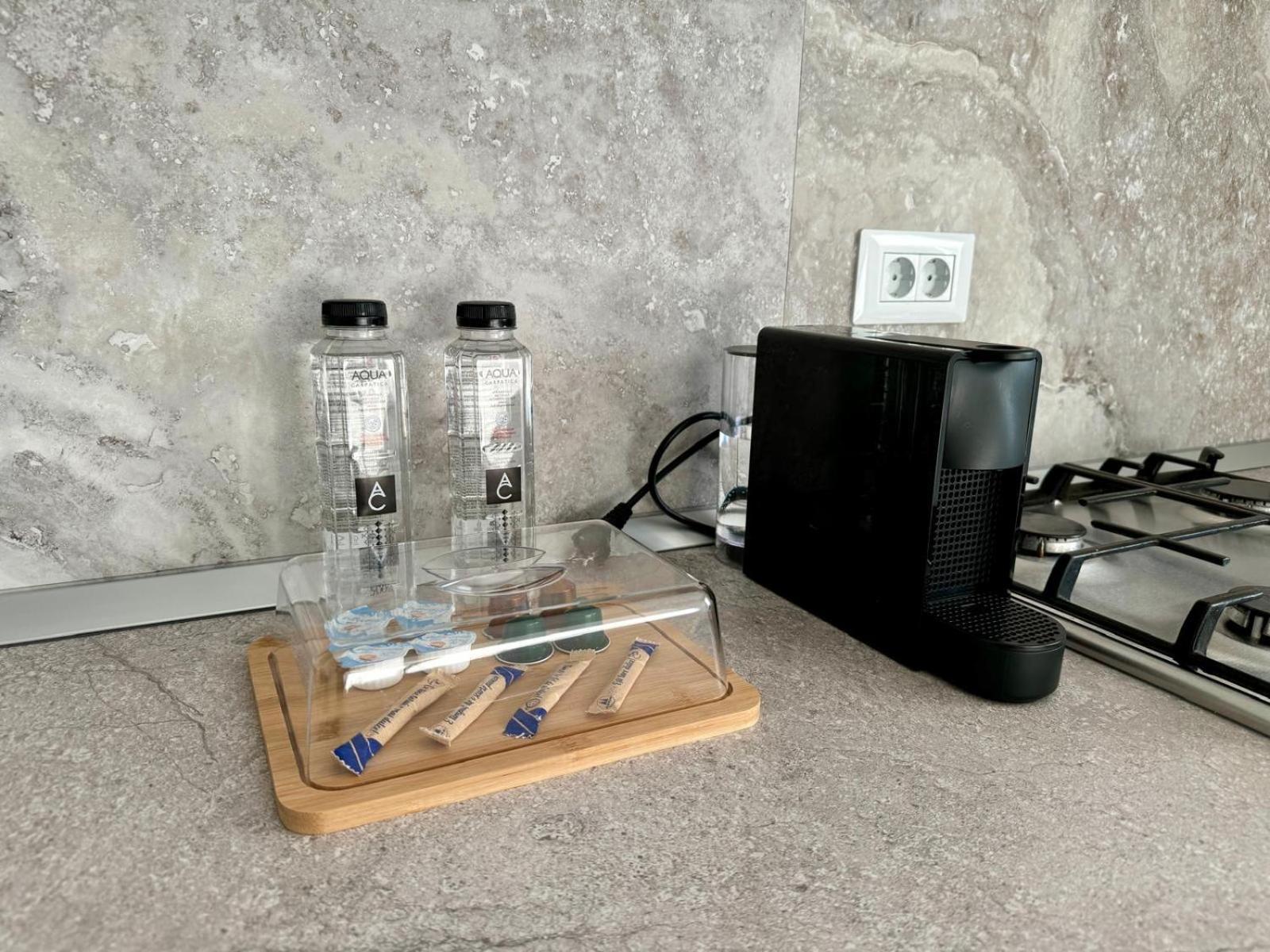 The Cozy Flat - Modern, New, 2 Rooms Apartment, Parking Bukarest Eksteriør billede